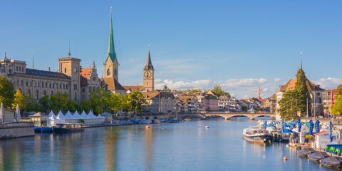 Photo of Zurich waterfront