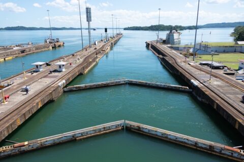 photo of the Panama Canal