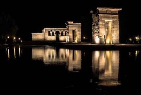 Photo of Egyptian temple