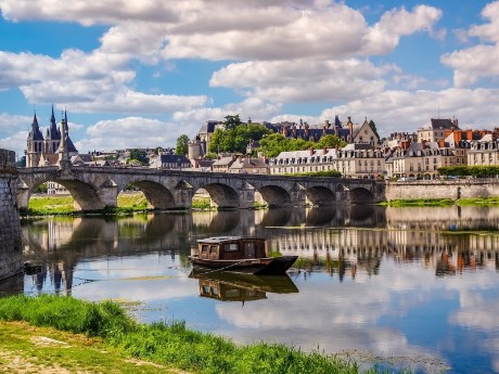View of Blois, France