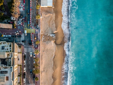 Beach in Cannes