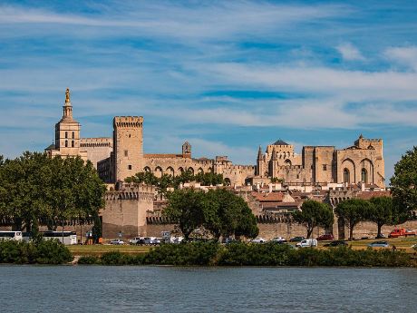 View of Avignon, France