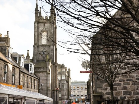 A street in Aberdeen