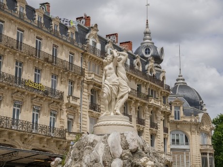 Statue in Montpellier
