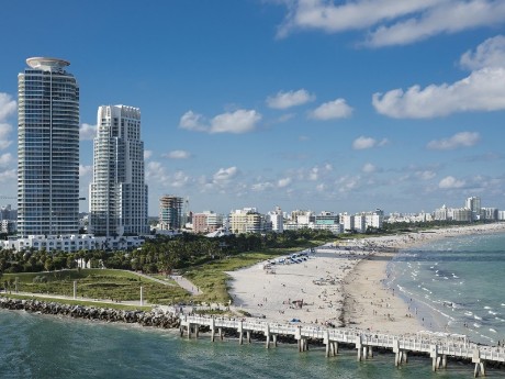 Miami Beach in Florida