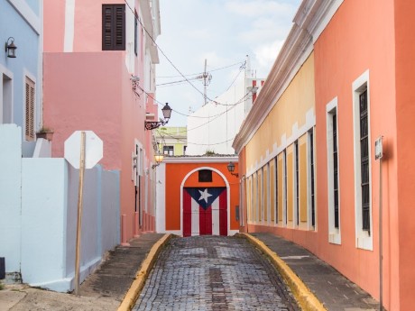 Old streets of San Juan