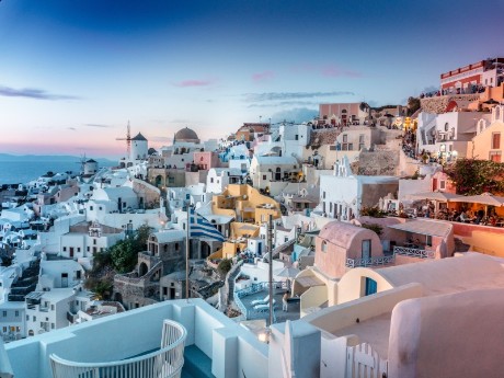 Sunset in Santorini