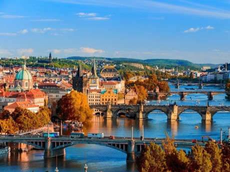 View over Prague