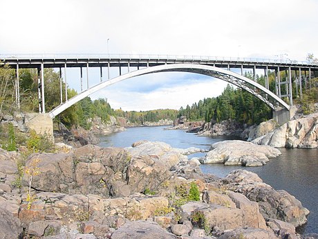 Aluminium bridge in Arvida
