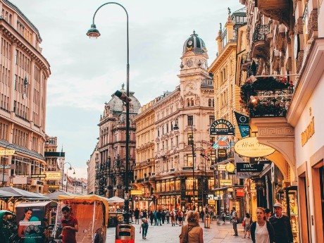 Street in Vienna 